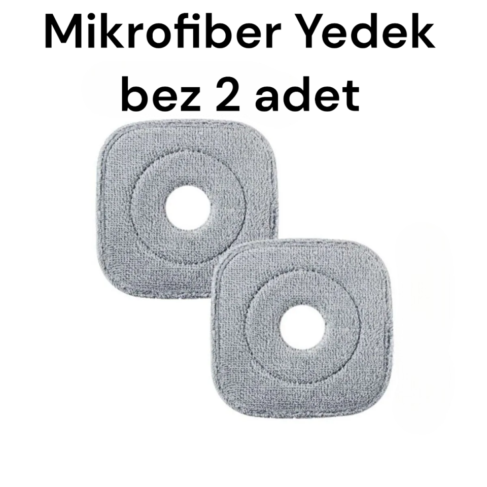 MİKROFİBER YEDEK BEZ 2 ADET