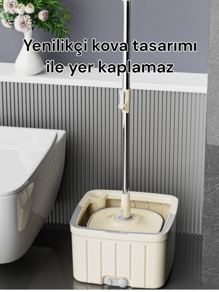 MP 102 Temiz kirli su ayırma özellikli Mop temizlik Seti
